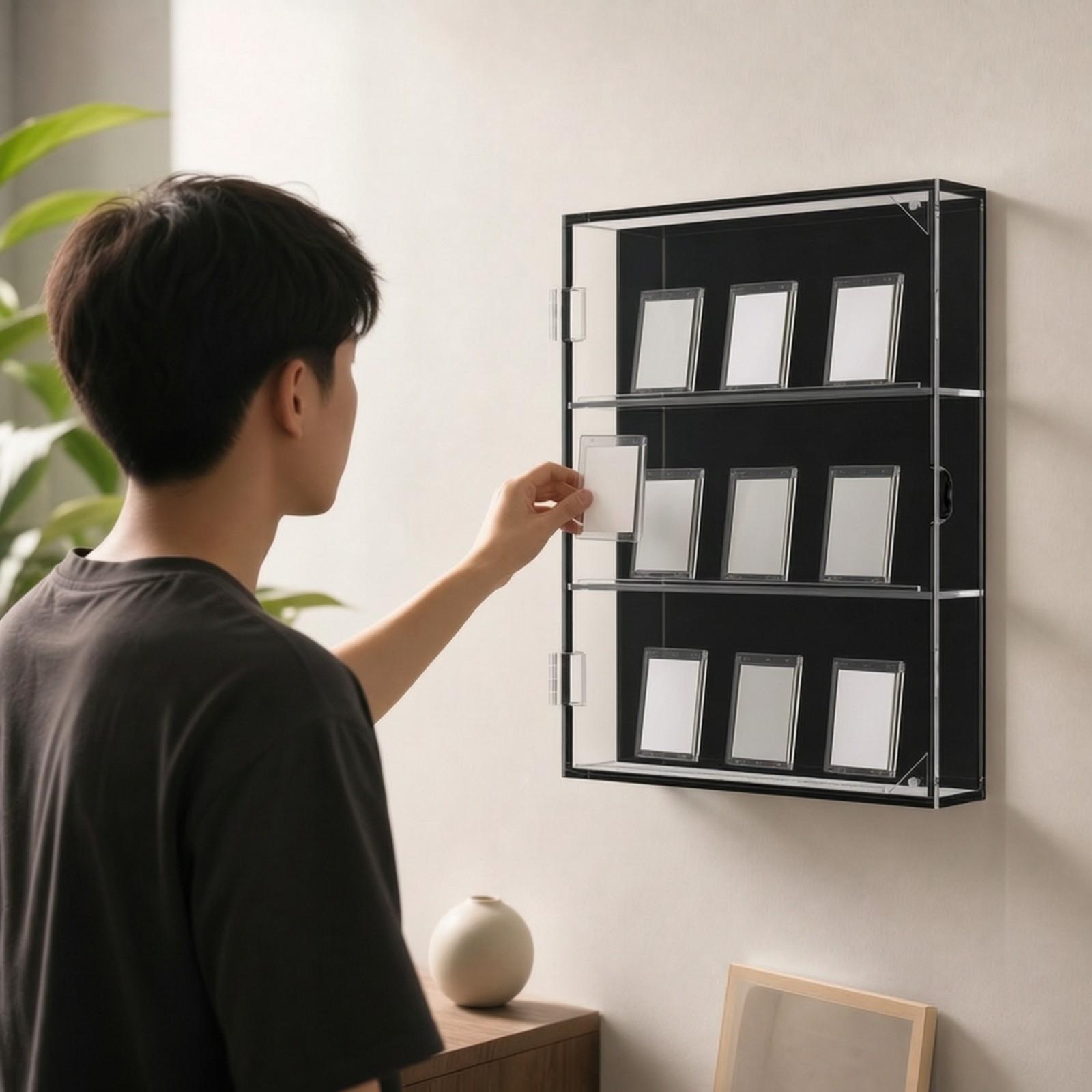 Display Case Acrylic - Vitrine de Parede em Acrílico com