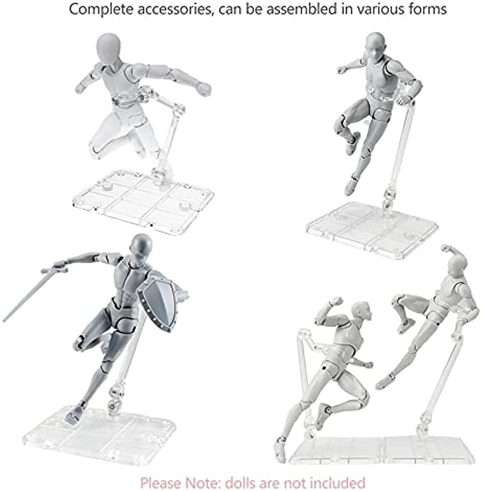 12 unidades de suportes ajustá - Action Figure Stand avaliação e preço