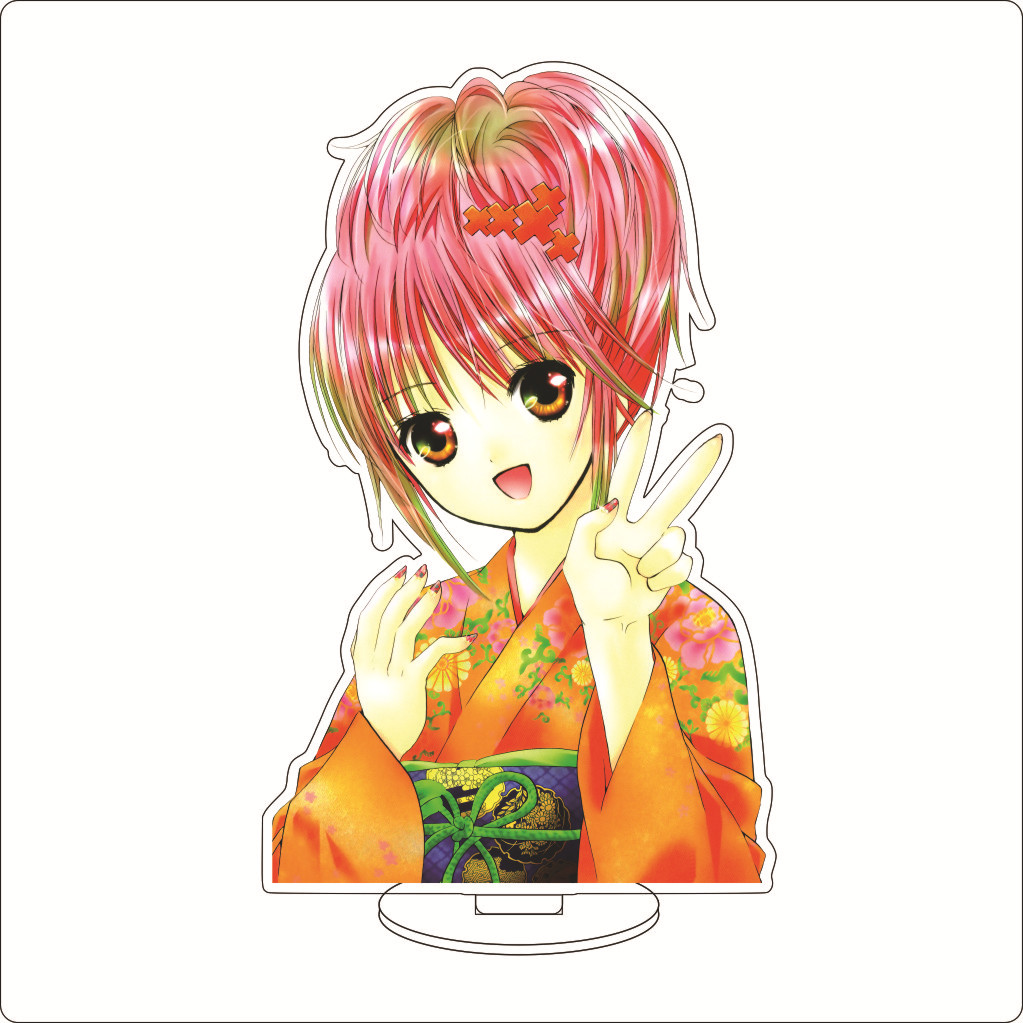 16CM Anime Shugo Chara! Amu Hi - Figma Stand Set avaliação e preço