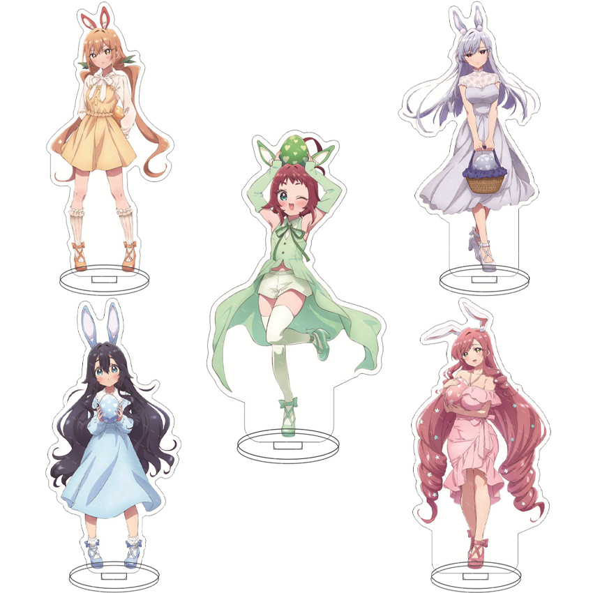 16CM Anime The 100 Girlfriends - Figma Stand Set avaliação e preço