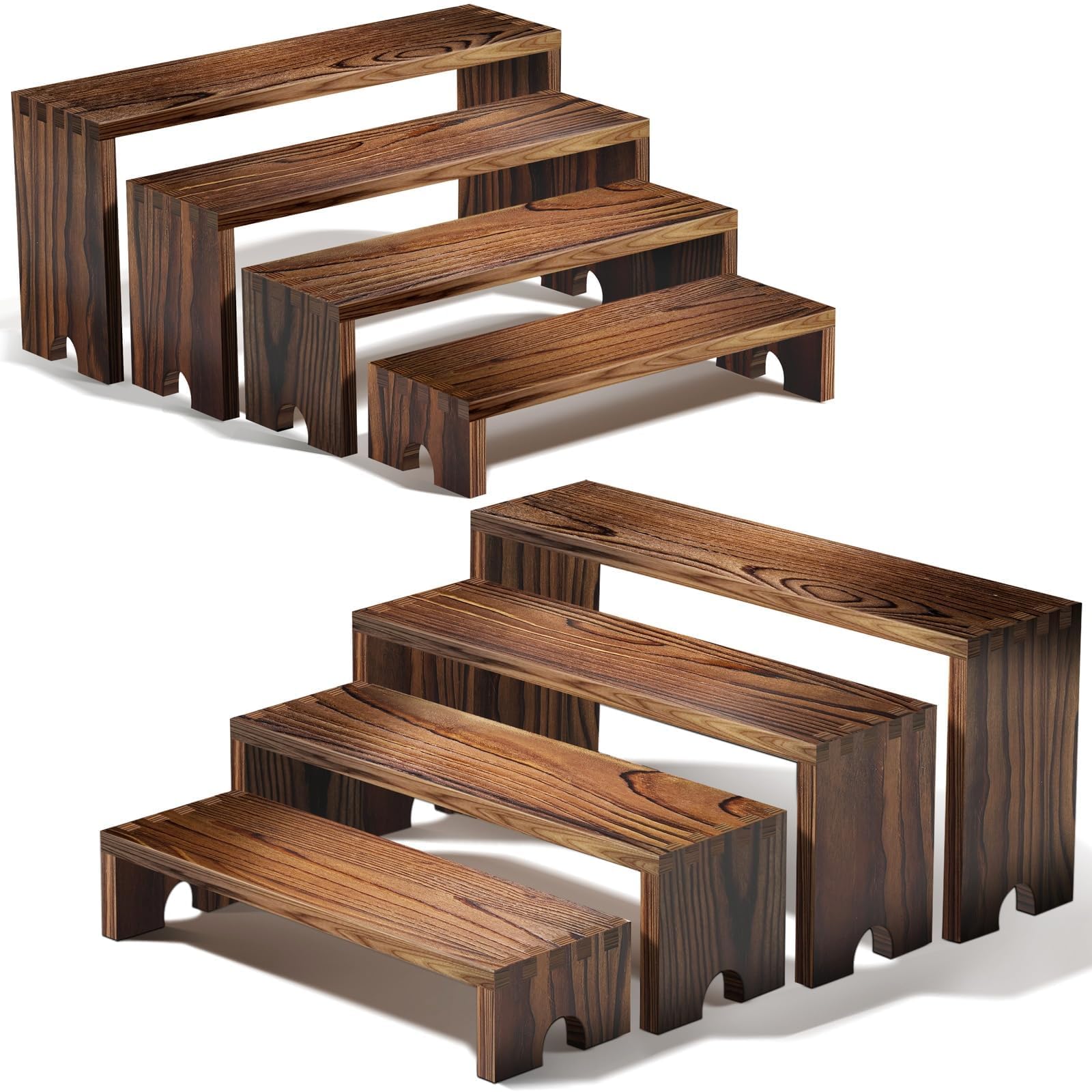 2 Conjuntos de Suportes de Mad - Display Risers Set avaliação e preço